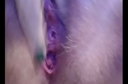 Close up fingering pussy