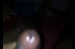 Indian Tamil wife handjob for hubby friend. Cum blast in slow motion