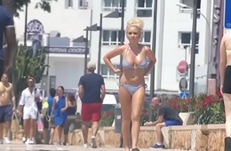topless model