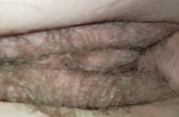 Smashing young amateur teen'_s tight flimsy sloppy wet pussy bareback close-up