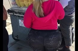 somebody'_s thick ass Hispanic grandma I spotted by fruit live in L.A.