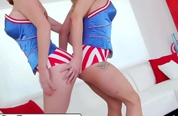 All American Anal Lesbians Amy Brooke &amp_ Audrey Hollander